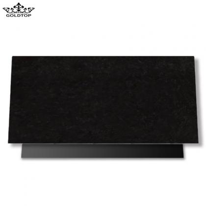 India Black Pearl Granite Black Granite Slab